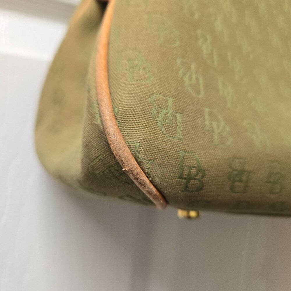 Dooney & Bourke Signature Green Bag - Picture 9 of 16